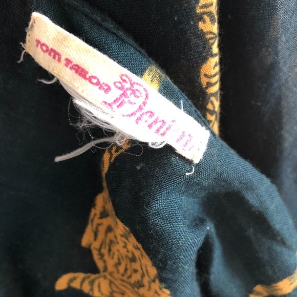 Tom Tailor Denim Cotton Cats Print Large Scarf Wrap - Picture 4 of 4